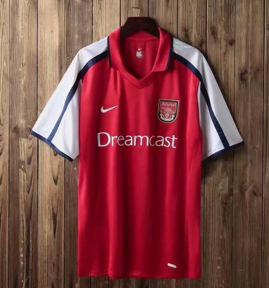 2000 Arsenal Retro Home Kit Soccer Jersey